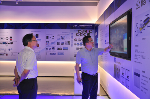 寧波大學(xué)黨委書記薛維海訪問考察柯力公司