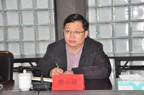 寧波市江北區(qū)副區(qū)長費小琛一行來工業(yè)物聯網產業(yè)園考察