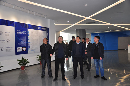 江西省掛職領導調研物聯網產業(yè)園