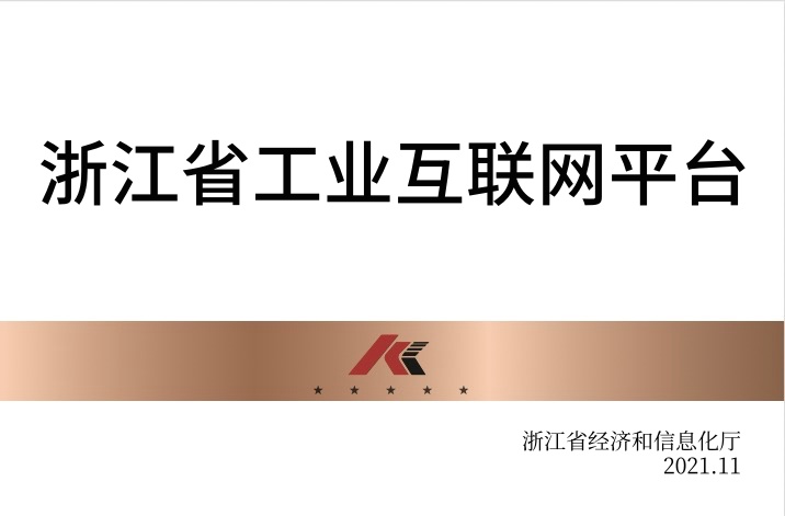 浙江省工業(yè)互聯(lián)網(wǎng)平臺